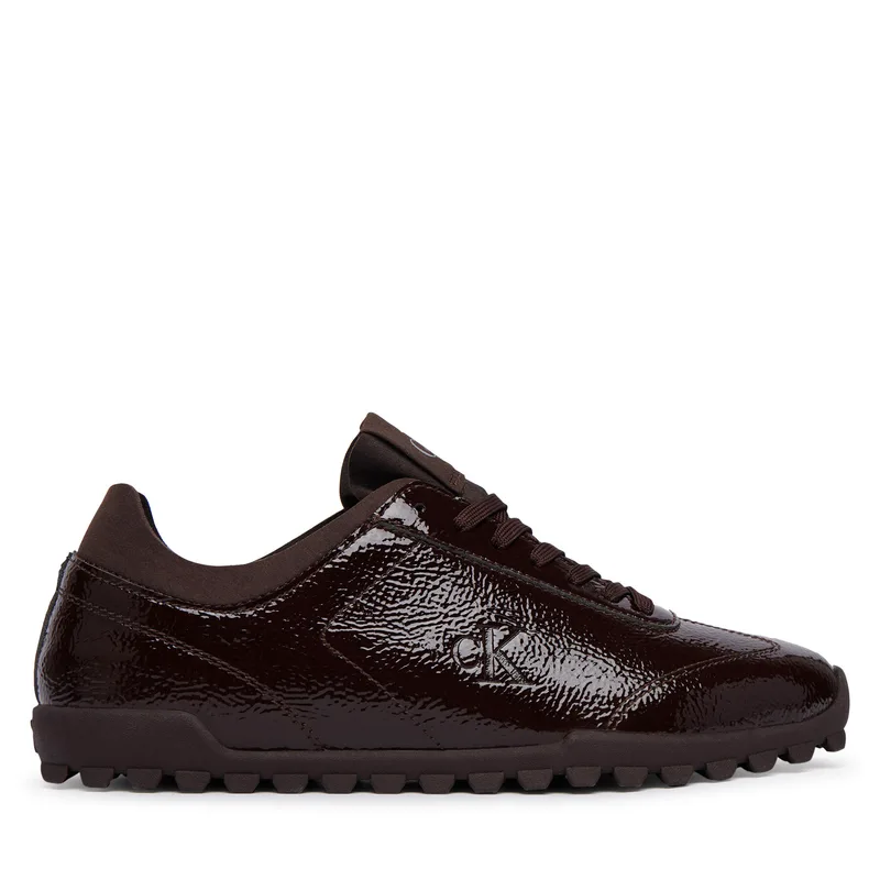 Αθλητικά Calvin Klein Low Profile Run Mg Pol Mix Mat HW0HW03284 Μπορντό