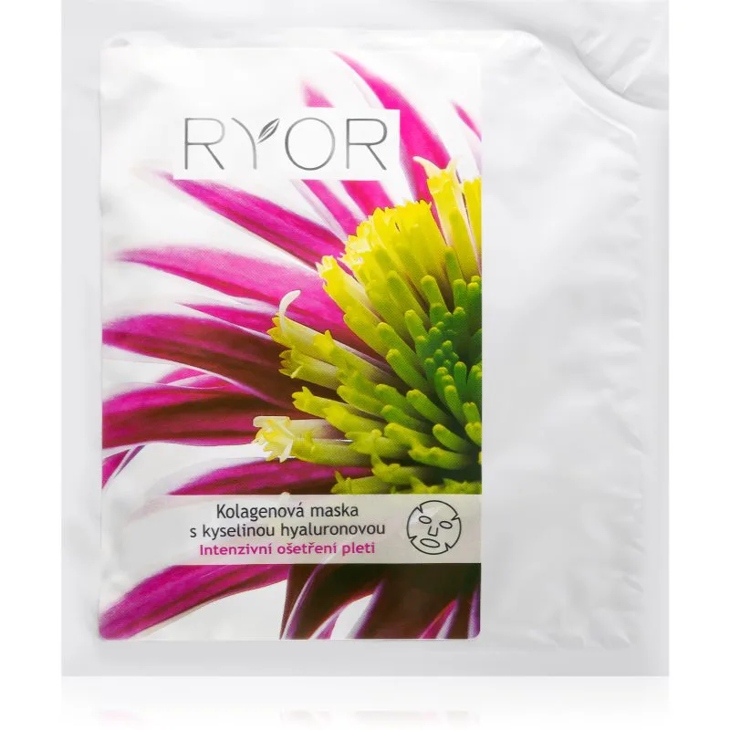 RYOR Intensive Care μάσκα κολλαγόνου με υαλουρονικό οξύ 8 ml