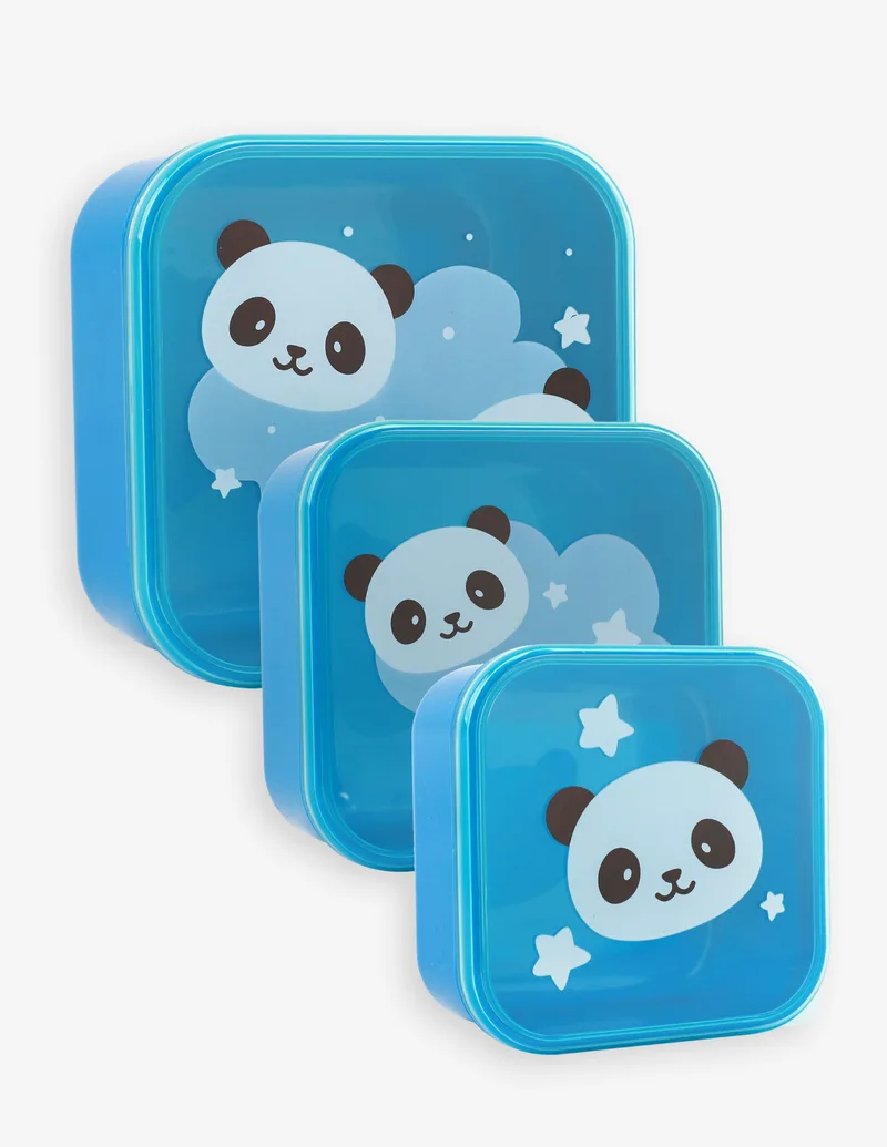 Δοχεία Φαγητού I Drink Panda Snack Set 3τεμ.
