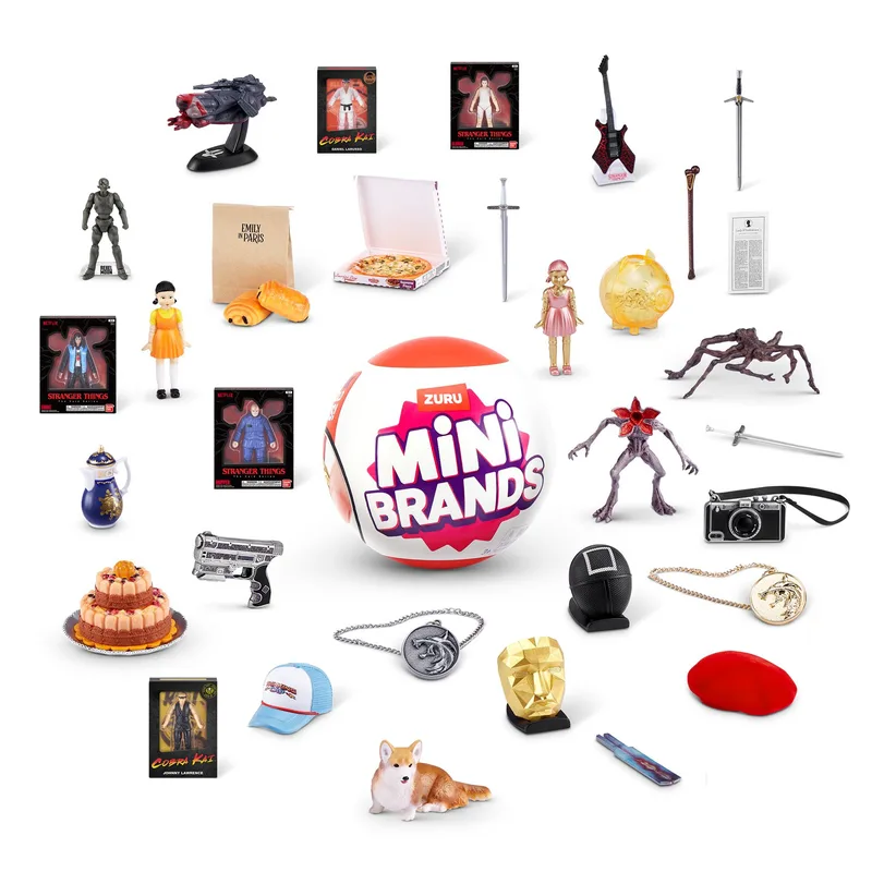 ZURU ΠΑΙΧΝΙΔΙ ΜΙΝΙΑΤΟΥΡΑ ΣΥΛΛΕΚΤΙΚΟ MINI BRANDS SEASON 1 NETFLIX 3+ TEM.