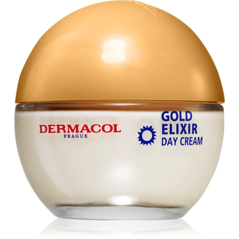 Dermacol Χρυσό Elixir αναζωογονητική κρέμα ημέρας με χαβιάρι 50 ml