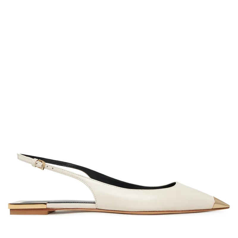 Μπαλαρίνες Elisabetta Franchi SA-07L-51E2 Εκρού