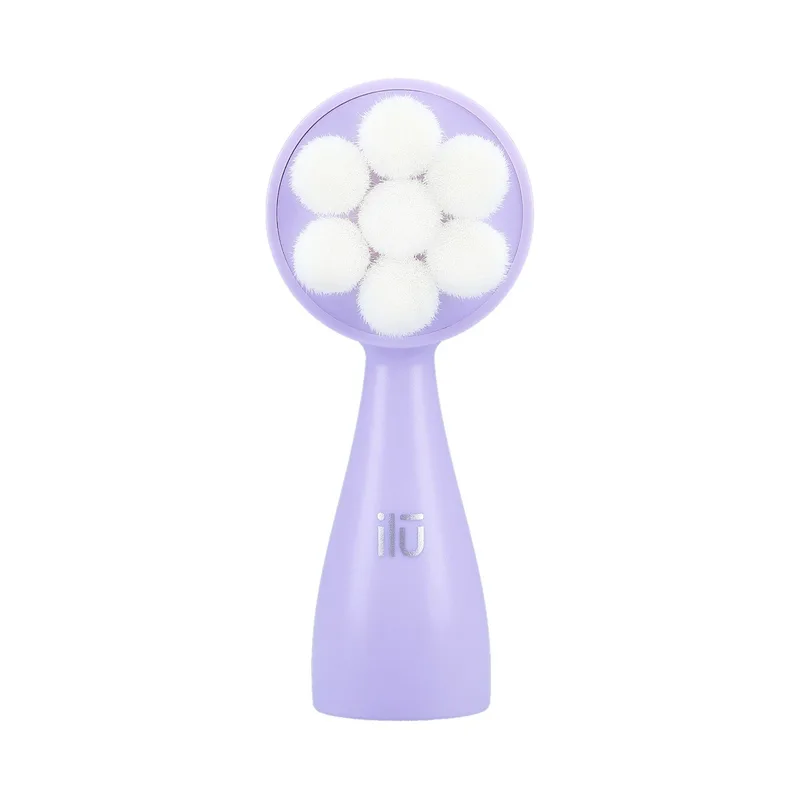 Ilu Face Cleansing Brush - Purple