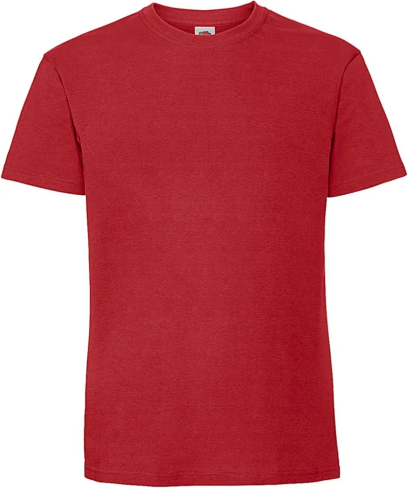 Ringspun Premium T-Shirt Iconic 195 Fruit of the Loom 61-422-0 Red