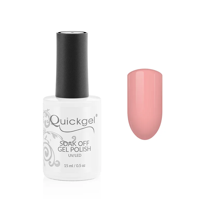 Quickgel Ημιμόνιμο Βερνίκι - No 151 Peach Velvet - 15mL
