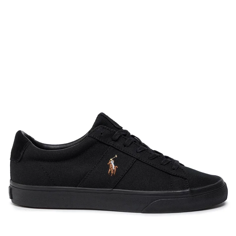 Πάνινα παπούτσια Polo Ralph Lauren Sayer 816764497002 Μαύρο