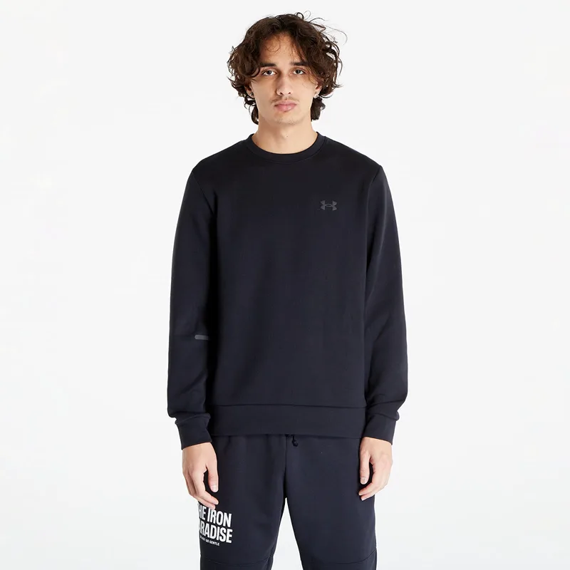 Φούτερ Under Armour Unstoppable Fleece Crewneck Sweatshirt Black XL