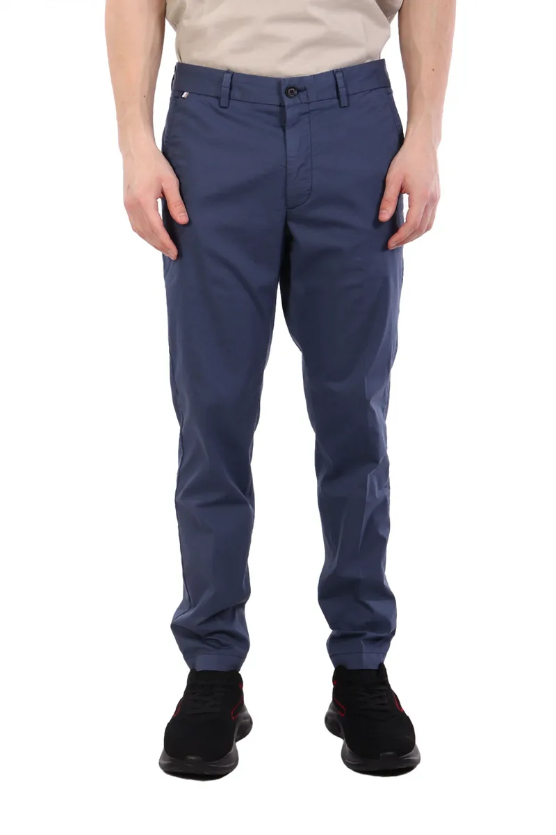 BOSS ΠΑΝΤΕΛΟΝΙ CHINO SLIM FIT H-KAITON ΜΠΛΕ