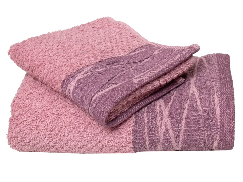 Πετσέτα 70x140 Nefeli 3 Lilac Ροζ