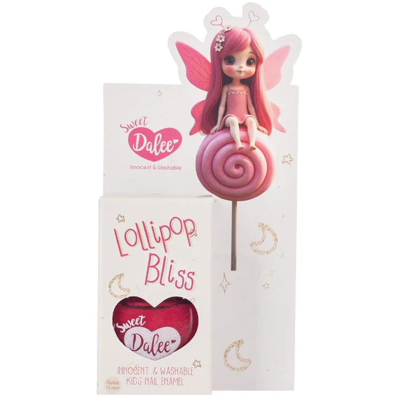 Sweet Dalee Nail Polish Παιδικό, Οικολογικό, Μη Τοξικό Βερνίκι Νυχιών με Βάση το Νερό 12ml - 903 Lollipop Bliss