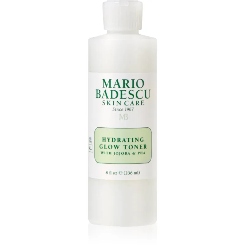 Mario Badescu Hydrating Glow Toner with Jojoba and PHA ενυδατικό τονωτικό για λαμπρή επιδερμίδα 236 ml