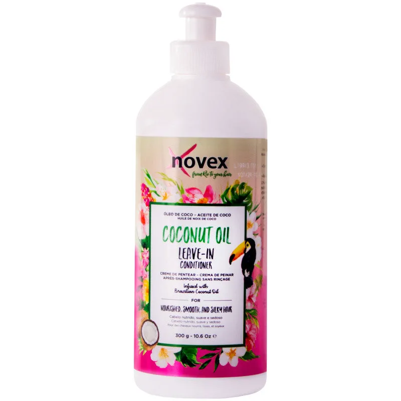 NOVEX Coconut Oil, Leave-In Conditioner, 300 g