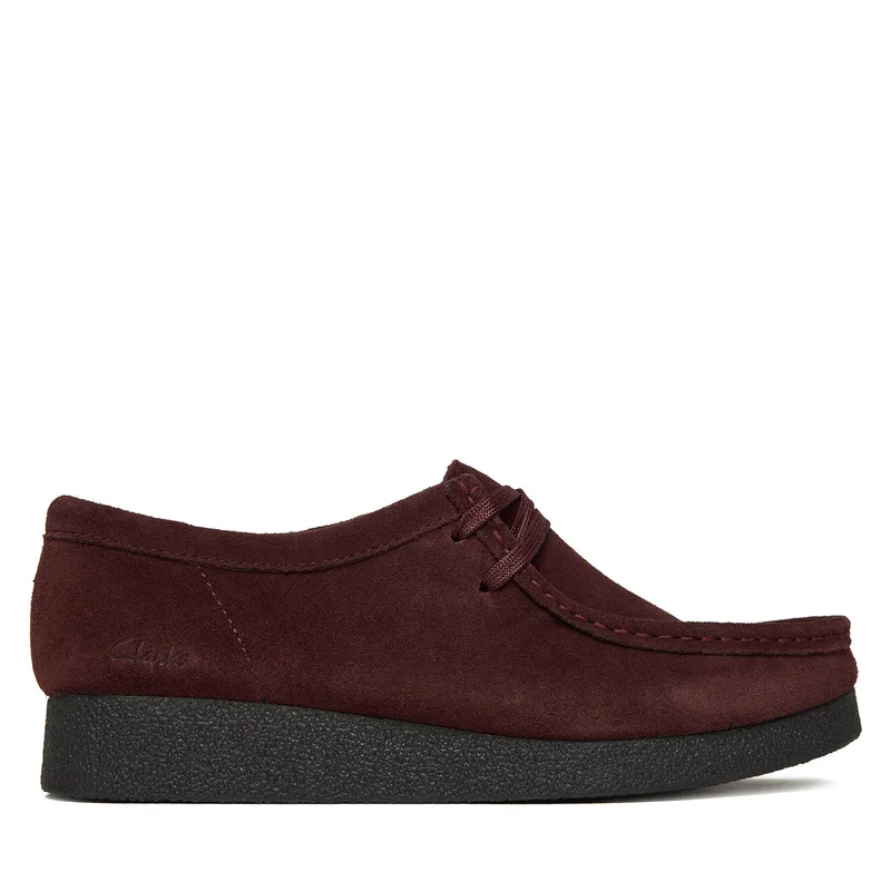 Κλειστά παπούτσια Clarks WallabeeEVOSh 26184611 Μπορντό