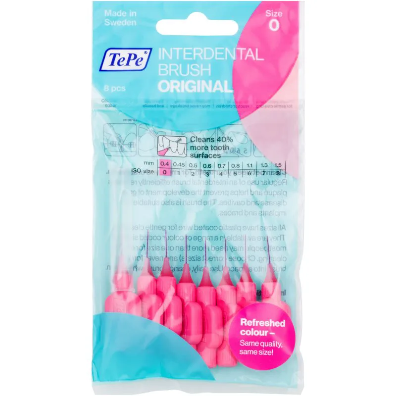 TePe Original μεσοδόντια βουρτσάκια 0,4 mm 8 τμχ