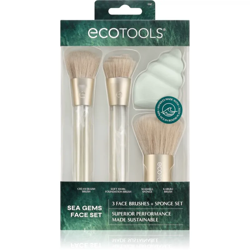 EcoTools Sea Gems Face set σετ με πινέλα