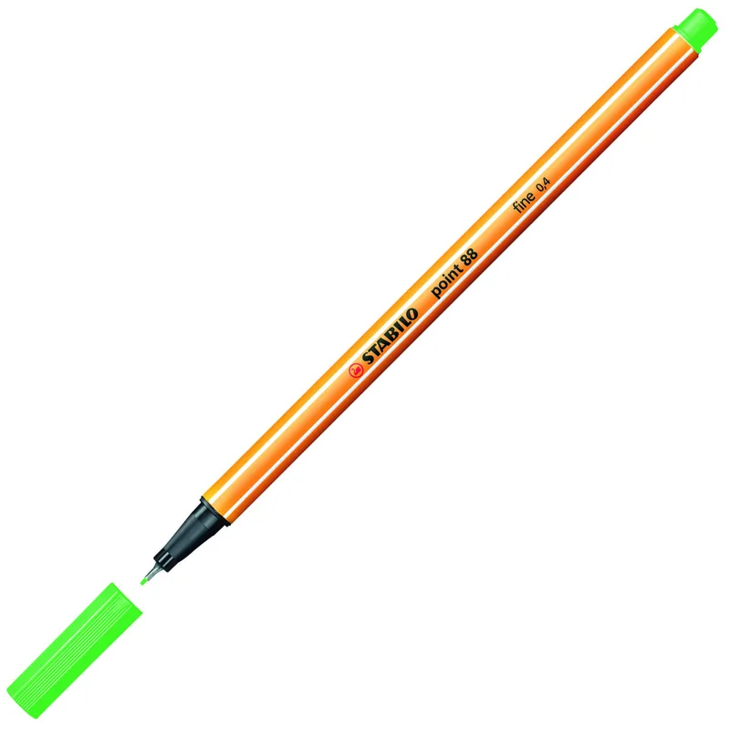 ΜΑΡΚΑΔΟΡΟΣ STABILO POINT 88/16 LIGHT EMERALD 0.4mm