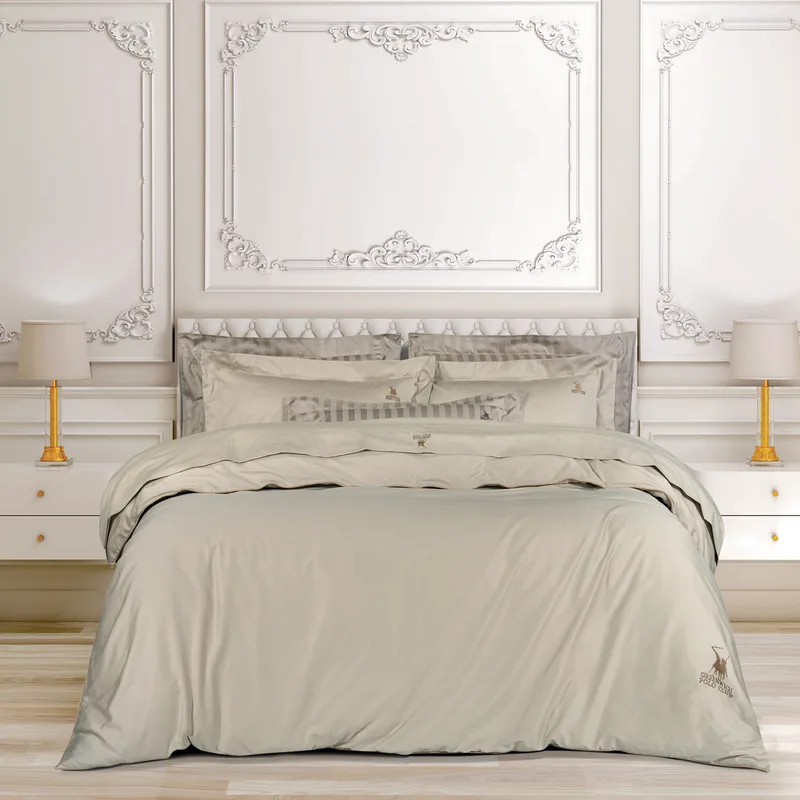 Σετ Σεντόνια Βαμβακοσατέν King 250x270εκ. Classic 2181 Σπαγγί Greenwich Polo Club (Ύφασμα: Βαμβακοσατέν, Τύπος κατωσέντονου: Χωρίς Λάστιχο, Χρώμα: Σπαγγί, Μέγεθος: King Size) - Greenwich Polo Club - 202100302181