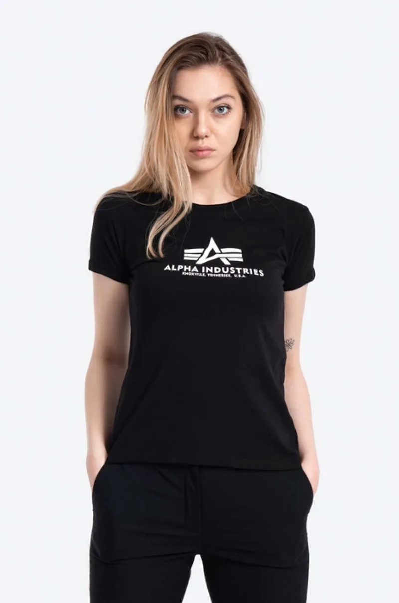 Βαμβακερό μπλουζάκι Alpha Industries New Basic T