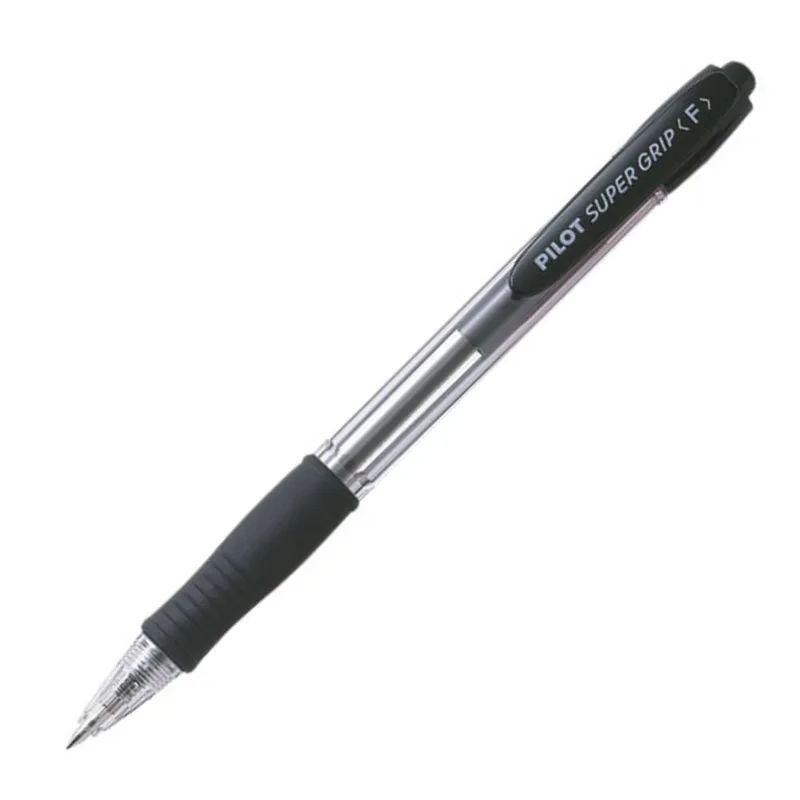 Στυλό Διαρκείας Pilot Super Grip Μαύρο Fine 0.7mm BPGP-10R-FB