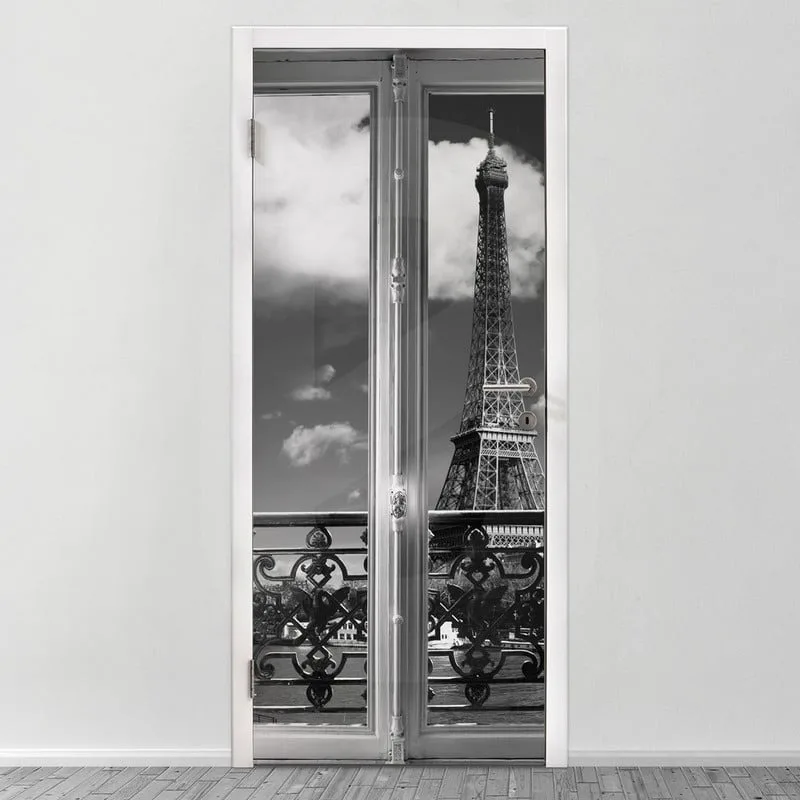 Αυτοκολλητο Πορτας PARIS VIEW