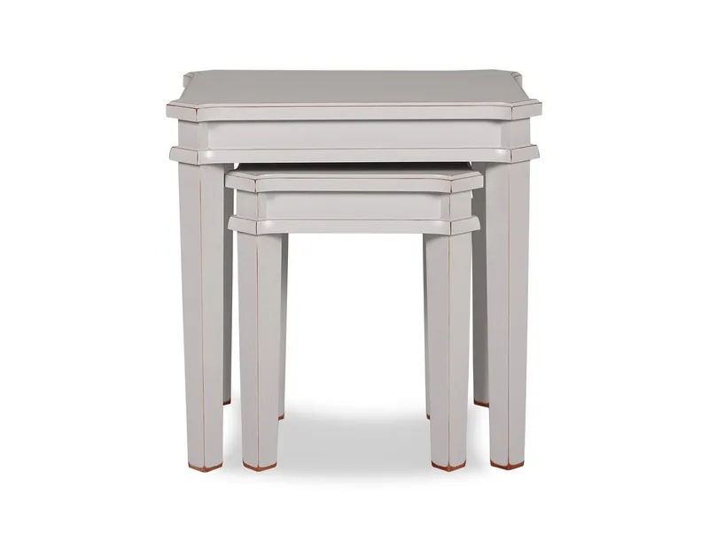 Σετ 2 Βοηθητικών Τραπεζιών Henshaw Pale Steel