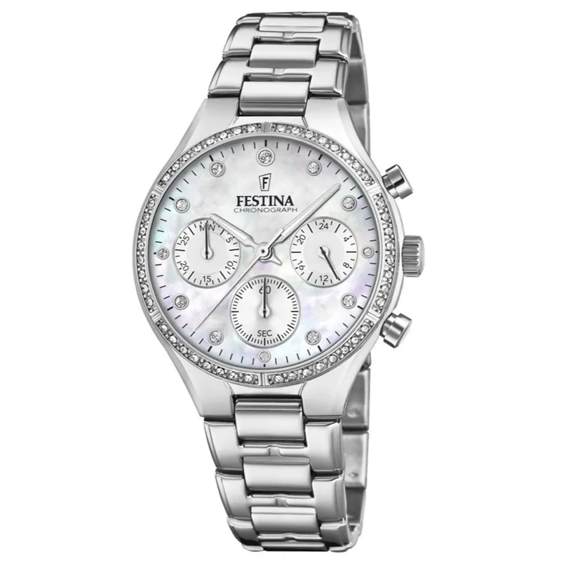 FESTINA Crystals Stainless Steel Bracelet F20401-1