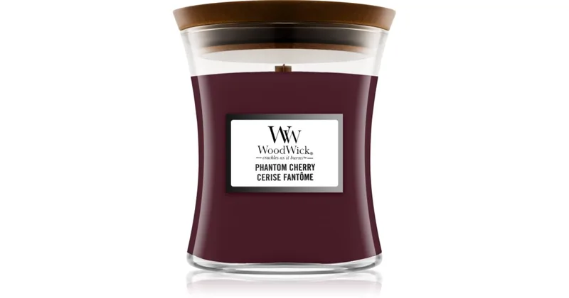 Woodwick Phantom Cherry scented candle 275 g