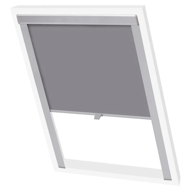 vidaXL Στόρι Ρόλερ Συσκότισης (Blackout) Γκρι PK08 GGL και GGU