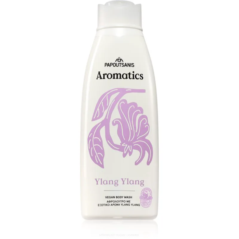 PAPOUTSANIS Aromatics Ylang Ylang δροσιστικό τζελ ντους 650 ml