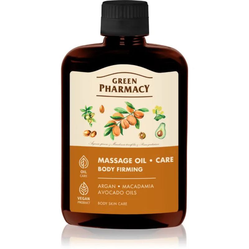 Green Pharmacy Firming Massage Oil λάδι για μασάζ 200 ml