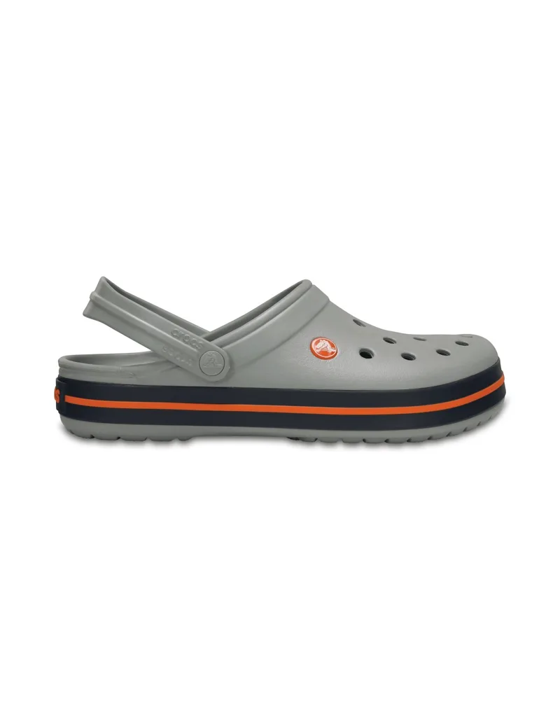 Crocs Crocband Ανατομικά Σαμπό Γκρι 11016-01U