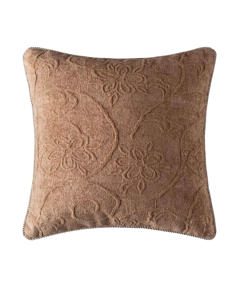 Μαξιλαροθήκη Διακόσμησης Silk Fashion 55 Κάμελ 45x45