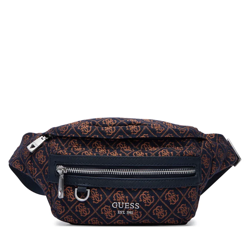 Τσαντάκι Μέσης Guess Berlin HMBEWD P6356 Σκούρο μπλε