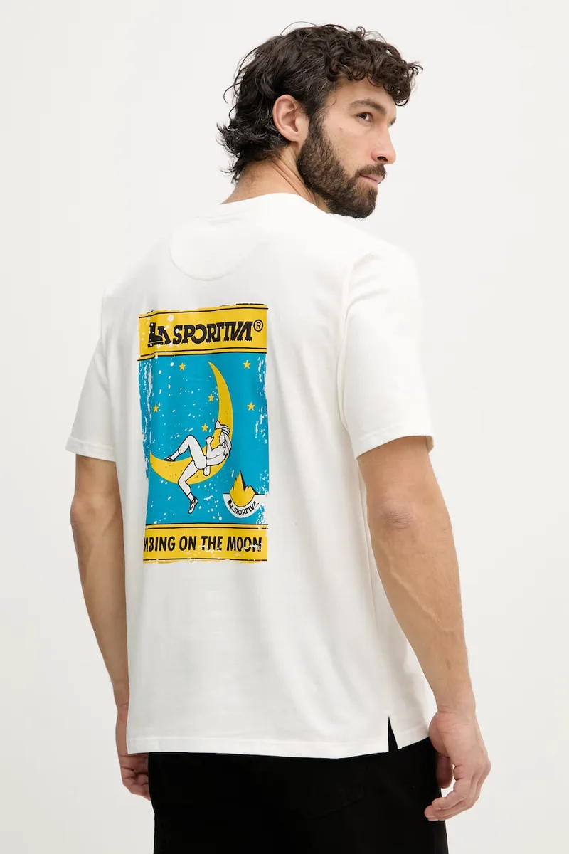 La Sportiva t-shirt ανδρικό βαμβακερό Moon Climb