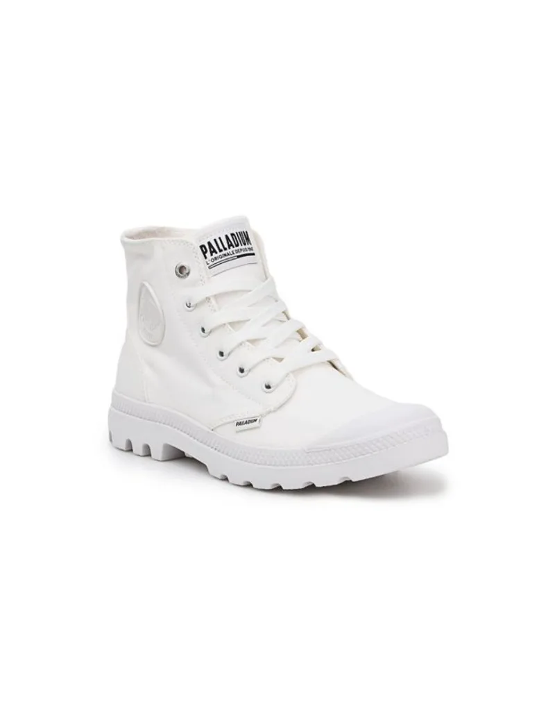 Palladium Pampa Hi Mono Λευκά Ανδρικά Αρβυλάκια 73089-116