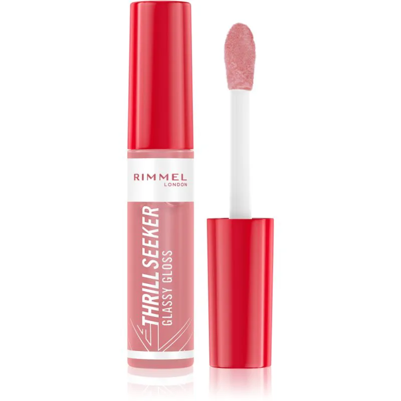Rimmel Thrill Seeker Glassy Gloss λιπ γκλος χειλιών για μεγαλύτερο όγκο απόχρωση 700 Sprinkled Sugar 10 ml