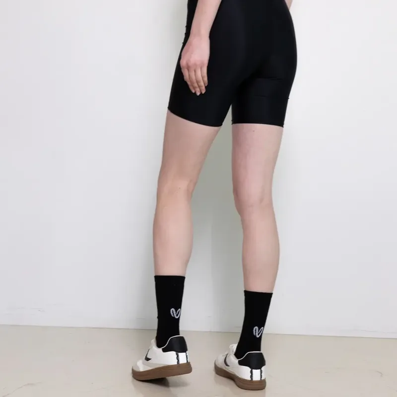 Black Unisex Throwback Sock