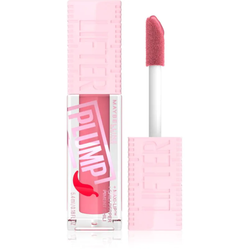 MAYBELLINE NEW YORK Lifter Plump λιπ γκλος για αύξηση του αποτελέσματος απόχρωση 001 Blush Blaze 5.4 ml