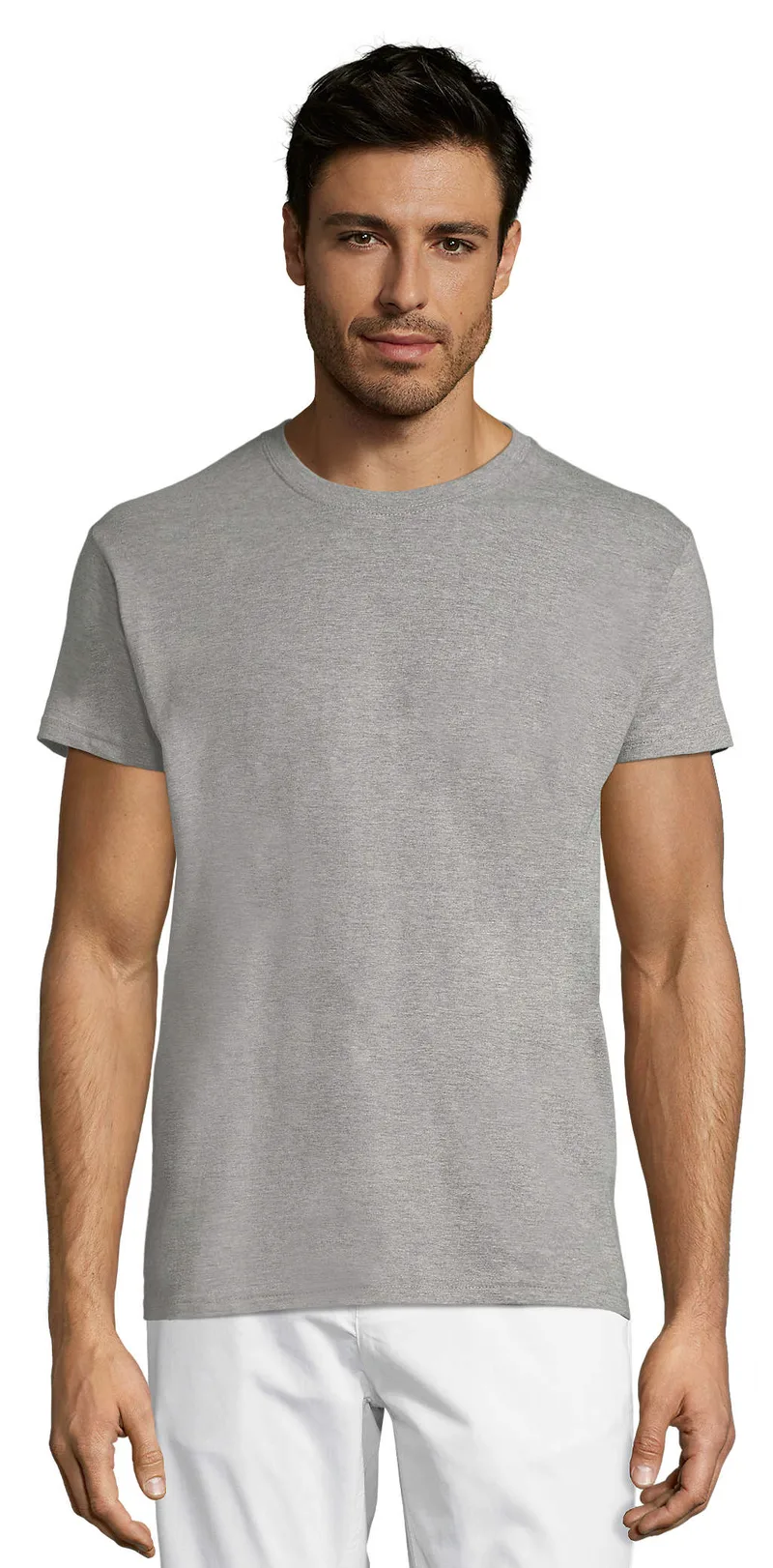 T-Shirt Regent SOLS 11380 Grey Melange