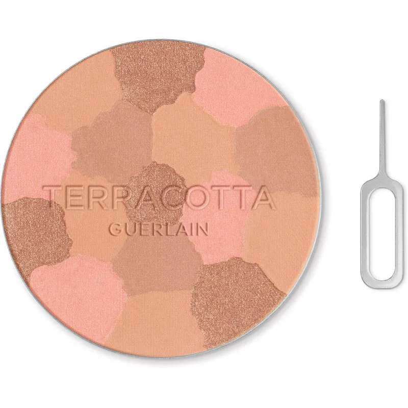 GUERLAIN Terracotta Light μπρονζερ λαμπρυντική πούδρα ανταλλακτικό απόχρωση 00 Light Cool 10 γρ