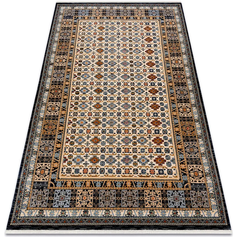 Χαλιά Rugsx Χαλί Μαλλί KESHAN περιθώρια, ΠΠ160x230 cm