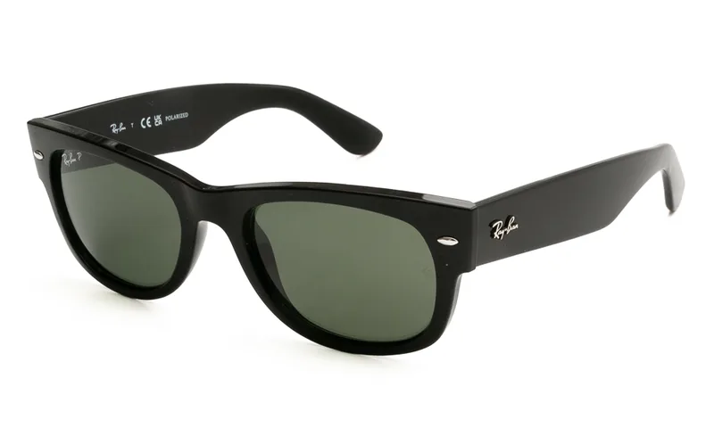 RAY BAN ΓΥΑΛΙΑ ΗΛΙΟΥ RAY BAN MEGA WAYFARER II 0832S 901/58 5521 0832S Μαύρο