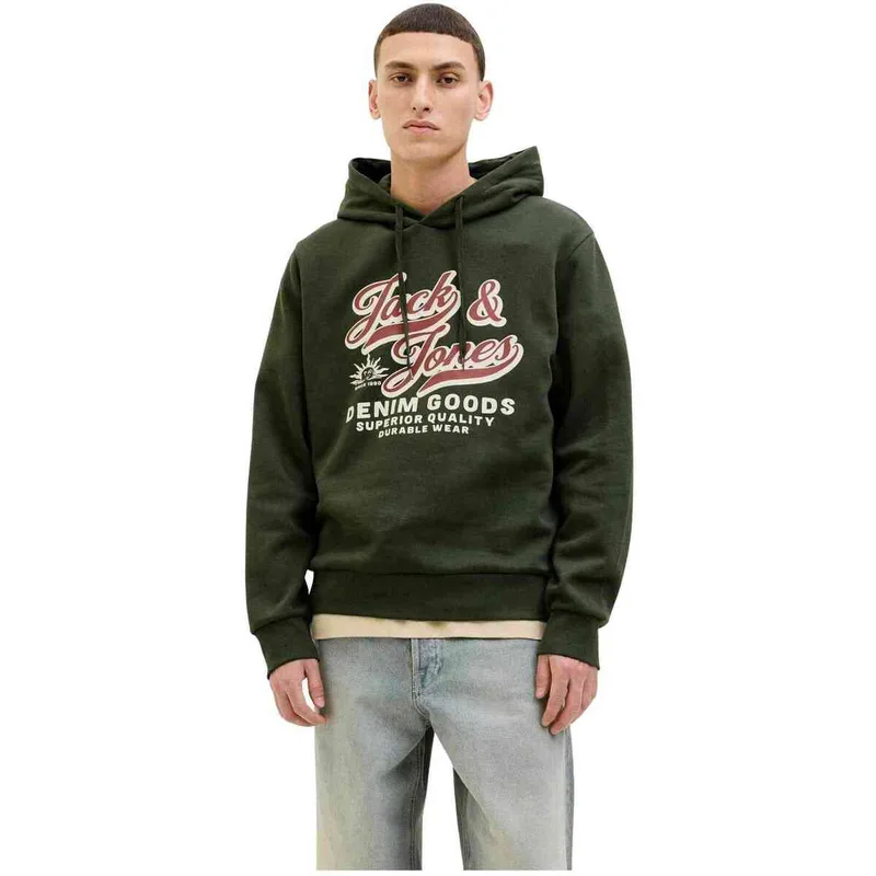 T-shirt με κουκούλα Jack & Jones 077-52576850018643