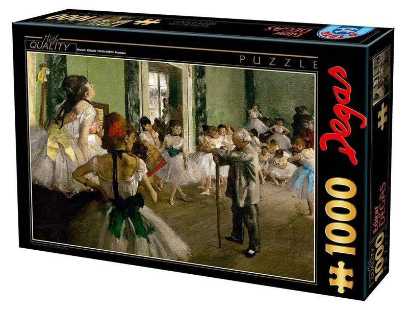9+ΜΠΑΛΕΤΟ EDGAR DEGAS D-TOYS 1000 ΚΟΜΜΑΤΙΑ (72801-2)