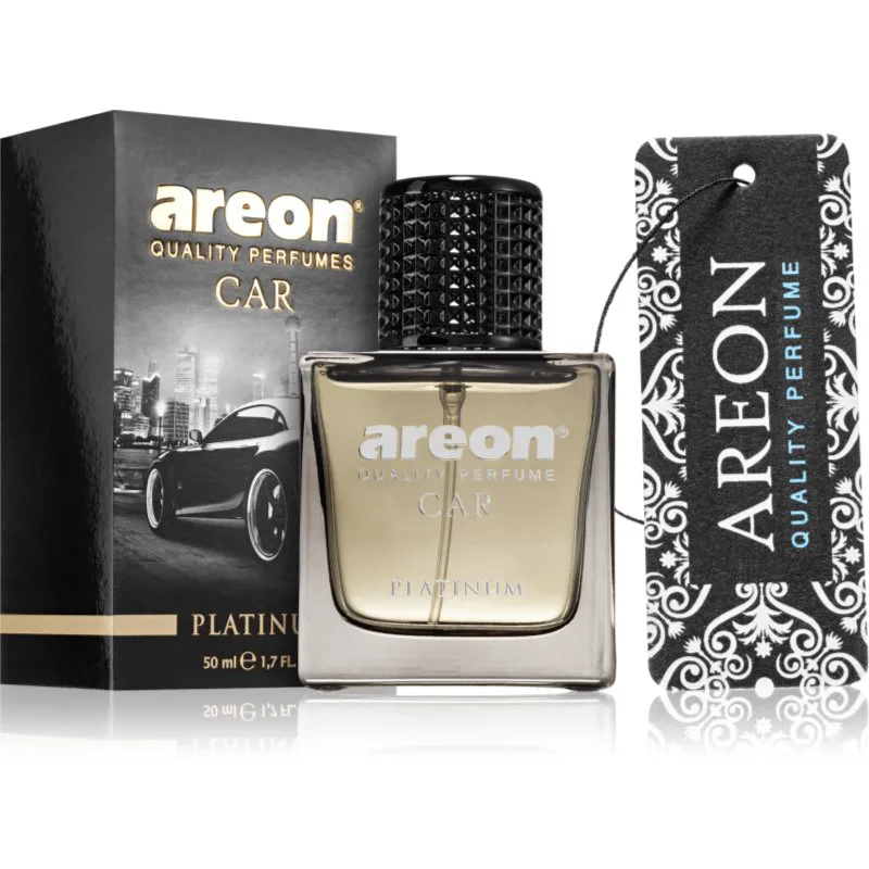 Areon Parfume Platinum αποσμητικό χώρου γιατο αυτοκίνητο 50 ml