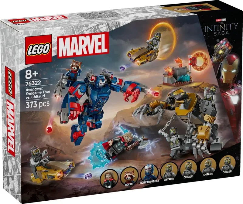 LEGO SUPER HEROES AVENGERS: ENDGAME THOR VS. CHITAURI (76322)