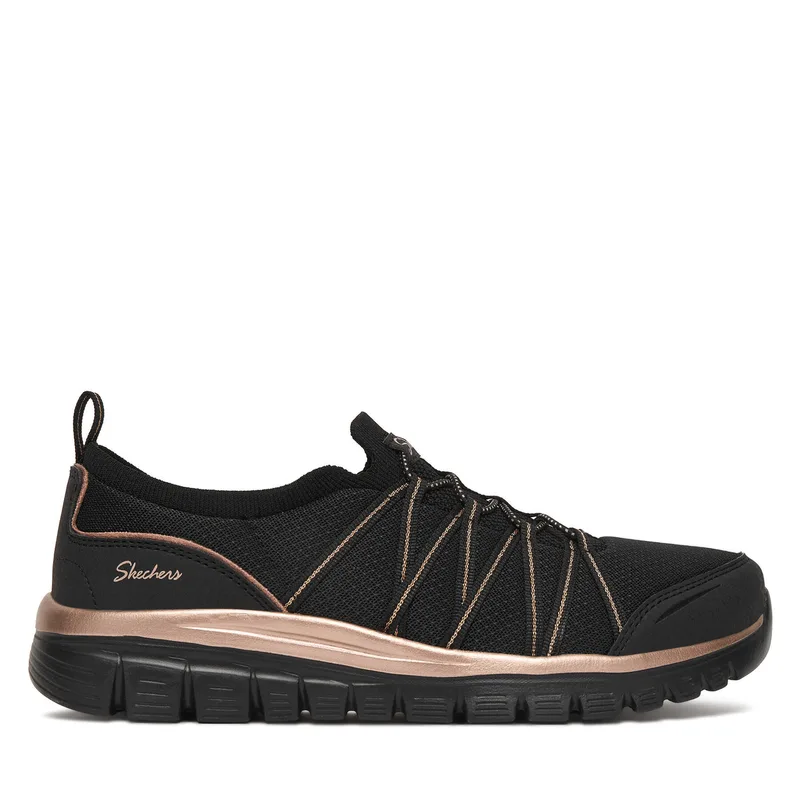 Αθλητικά Skechers Graceful 100888/BKRG Μαύρο