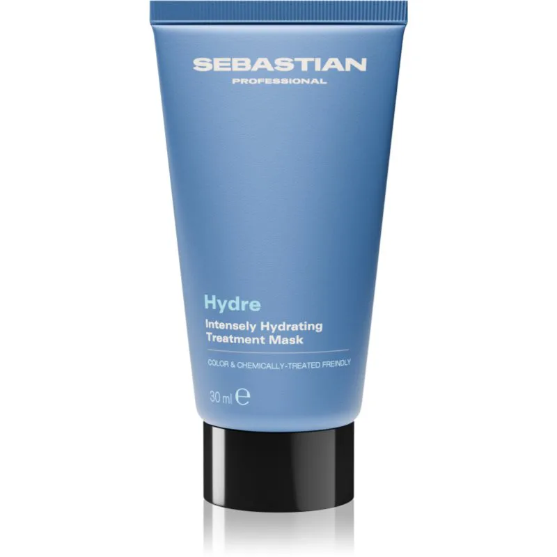Sebastian Professional Hydre ενυδατική μάσκα για τα μαλλιά για ξηρά,κατεσραμμένα και χημικά επεξεργαζμένα μαλλιά 30 ml