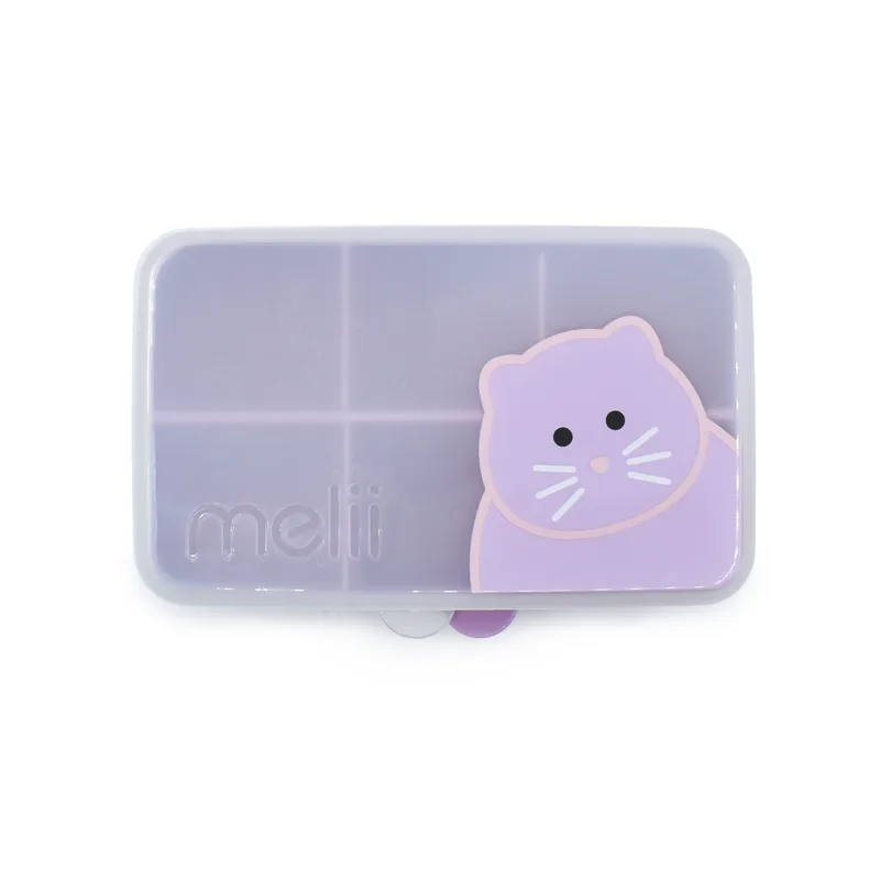 Melii Snackle Box Mini - 6 Compartment Cat
