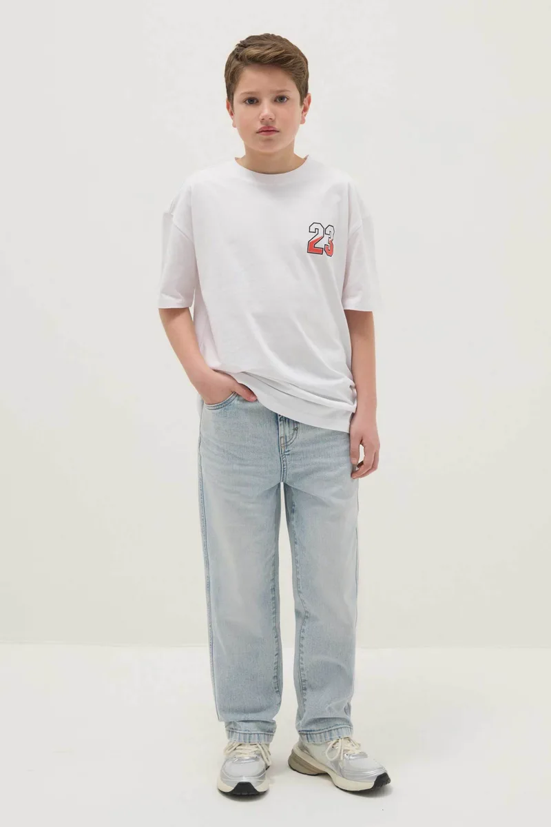 OVS παιδικό τζιν παντελόνι Relaxed Fit - 002574220 Denim Blue